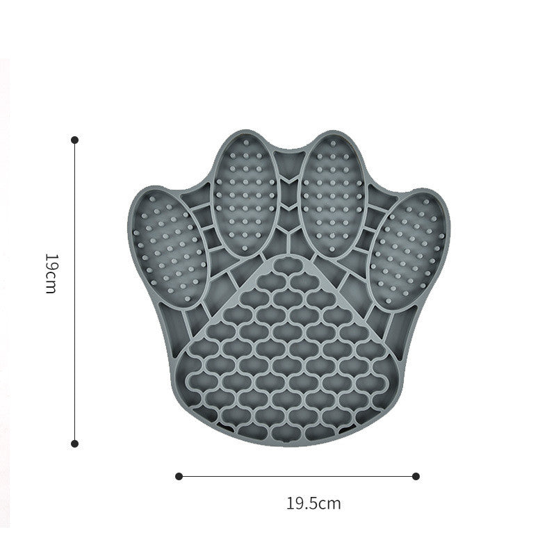 Silicone Dog Licking Mat and Slow Feed Bowl for Pets - Anti-Choke Feeding Solution