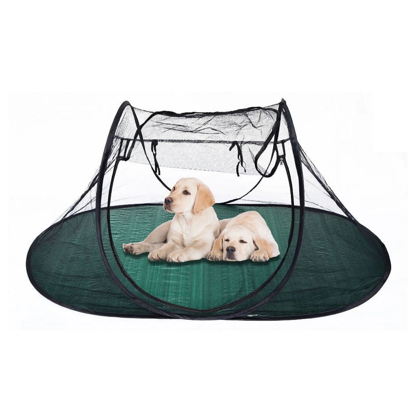 SUNNYOUTDOOR Portable Pet Playpen - Pop-Up Cat and Dog Exercise Tent with Carry Bag