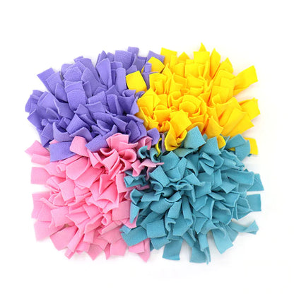 Furryforest Washable Anti-Slip Snuffle Mats for Dogs - Nose Training and Puzzle Toy Pads