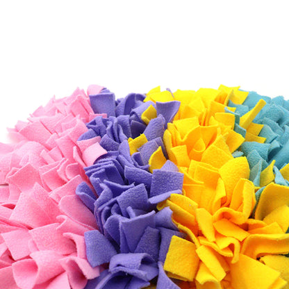 Furryforest Washable Anti-Slip Snuffle Mats for Dogs - Nose Training and Puzzle Toy Pads