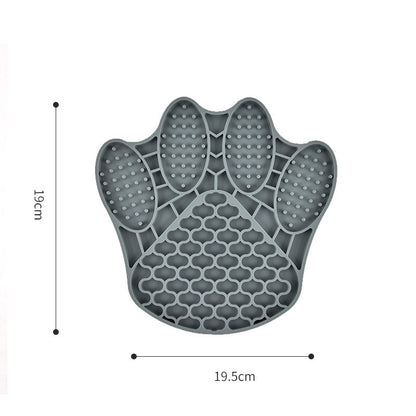 Silicone Dog Licking Mat and Slow Feed Bowl for Pets - Anti-Choke Feeding Solution