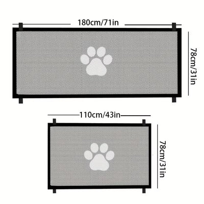Portable Pet Safety Nets for Dogs and Cats - Isolation and Safety Fencing Solutions
