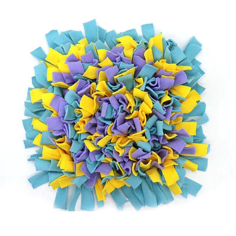 Furryforest Washable Anti-Slip Snuffle Mats for Dogs - Nose Training and Puzzle Toy Pads