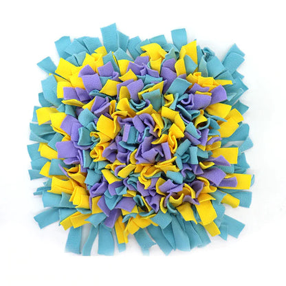 Furryforest Washable Anti-Slip Snuffle Mats for Dogs - Nose Training and Puzzle Toy Pads