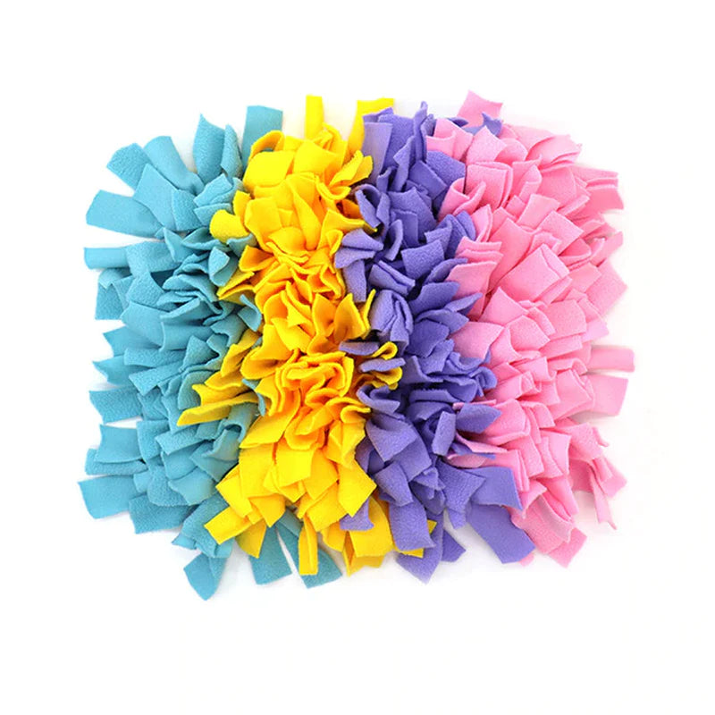 Furryforest Washable Anti-Slip Snuffle Mats for Dogs - Nose Training and Puzzle Toy Pads