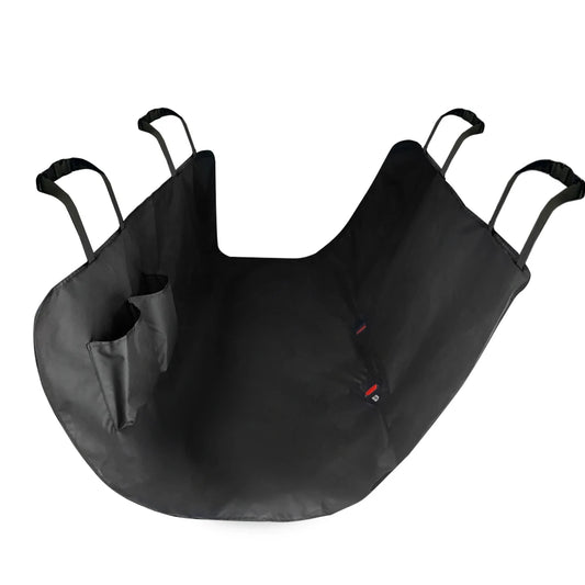Waterproof 600D Oxford Cloth Dog Car Seat Cover - Hammock Style Pet Travel Carrier with Storage Pocket
