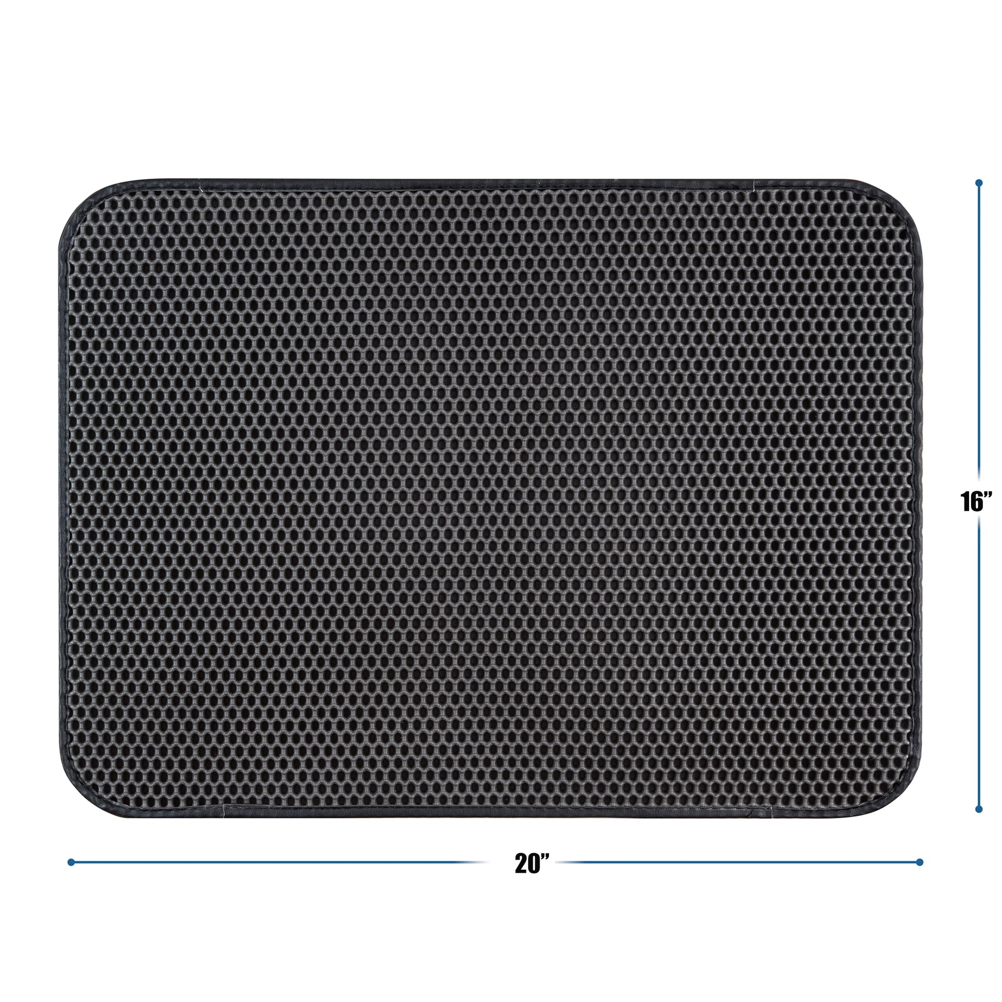 Cat Litter Trapping Mat with Waterproof Honeycomb Design for Effortless Cleaning