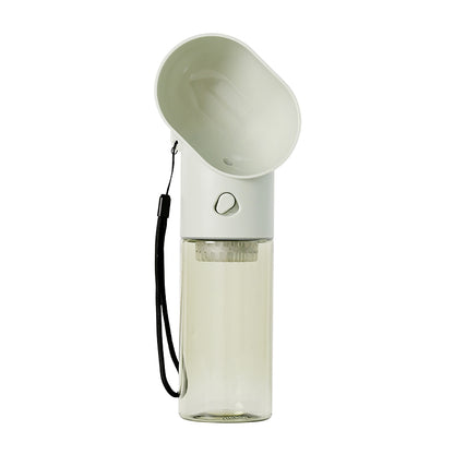 Portable Pet Water Fountain and Drinking Cup for Outdoor Use