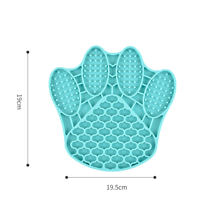 Silicone Dog Licking Mat and Slow Feed Bowl for Pets - Anti-Choke Feeding Solution