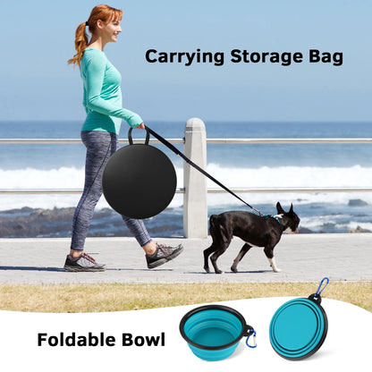 Indoor/Outdoor Dog Playpen with Carrying Case - Versatile Pet Enclosure for Small Dogs, Cats, and Rabbits with Two Doors and Zippered Top